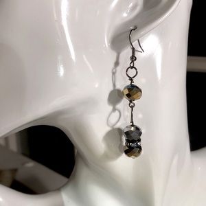Glass bead handmade earrings